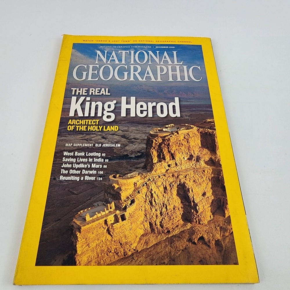 National Geographic Magazine December 2008 No Insert